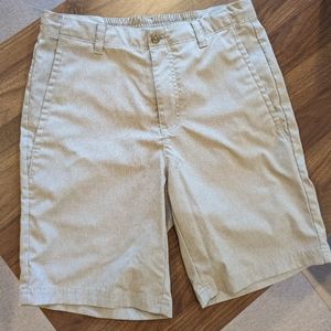 Nicklaus Shorts Adult 30 KHAKI HEATHER Golf Chino Eco Choice Stretch SPF 40